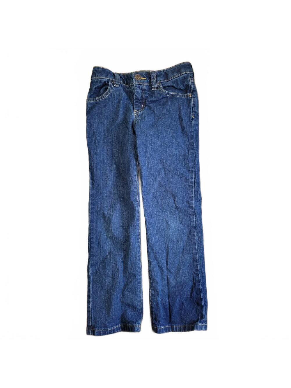 Cat & Jack Girls Straight Leg Blue Jeans Size 6